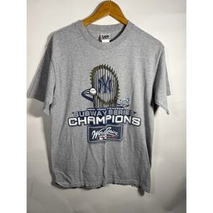 Vintage Lee Sport New York Yankees Subway Series Champions 2000 World Series Tee